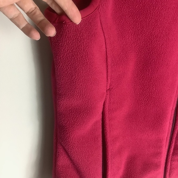 L.L.Bean Women's Coral Fleece Vest M - Picture 4 of 11